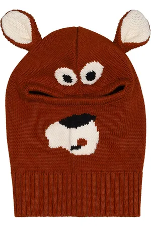 Stella McCartney Bear Knit Organic Cotton Hat W/ Ears
