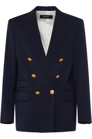 Dsquared2 Double Breasted Wool Blazer
