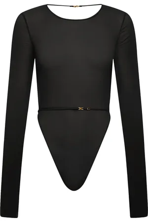 Saint Laurent Stretch Silk Bodysuit