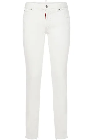 Dsquared2 Twiggy Low Rise Denim Skinny Jeans