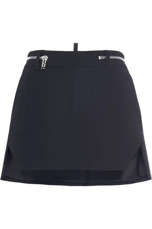 Dsquared2 Crepe Cady Mini Skirt