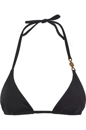 VERSACE Medusa Lycra Triangle Bikini Top