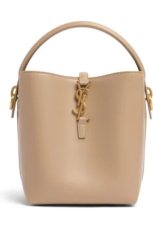 Saint Laurent Small Le 37 Leather Bucket Bag