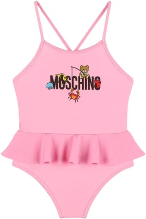Moschino Printed Lycra One Piece Swimsuit