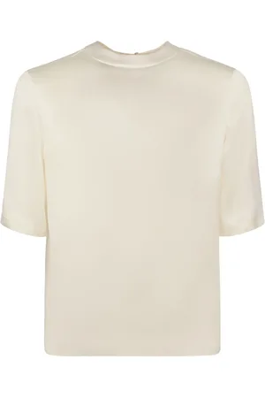 Saint Laurent Silk Crepe T-shirt