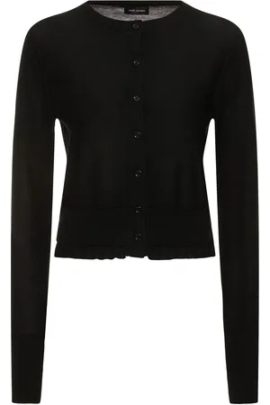 Marc Jacobs Fine Ribbed Wool Cardigan