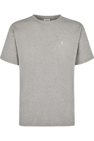Saint Laurent Cassandre Cotton Blend T-shirt