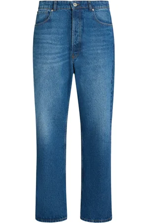 Ami Loose Cotton Denim Jeans