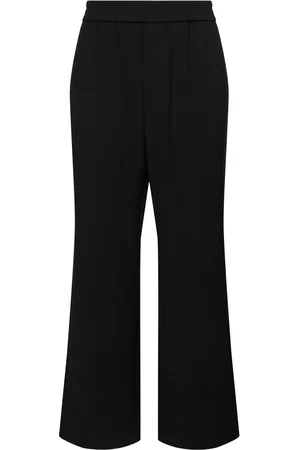 Ami Wool Blend Wide Pants