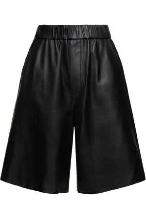 Ami Adc Leather Shorts