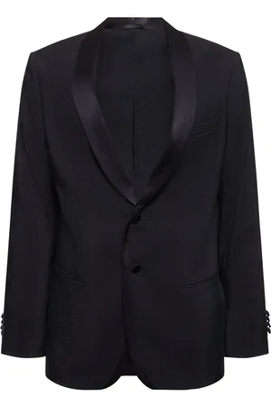 Giorgio Armani Silk Blend Tuxedo Jacket