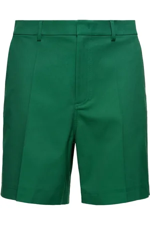 VALENTINO V Detail Cotton Bermuda Shorts