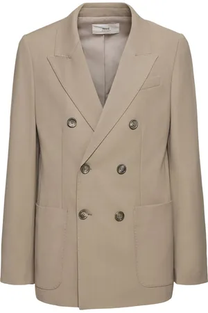 Ami Double Breast Wool Twill Blazer