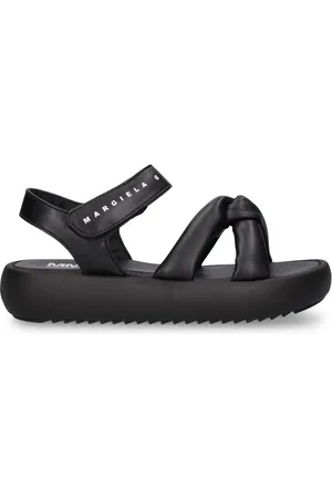 Maison Margiela Logo Print Strap Sandals