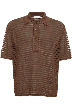 COMMAS Crochet S/s Polo