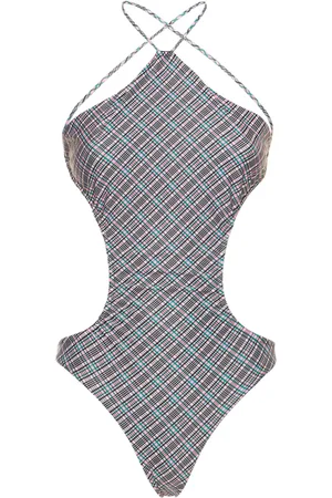 Serafini One Piece Printed Lycra Swimsuit