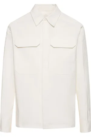 Jil Sander Cotton Gabardine Overshirt