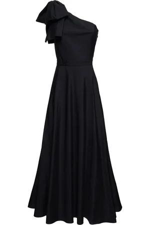 Giambattista Valli Cotton Poplin One Shoulder Long Dress