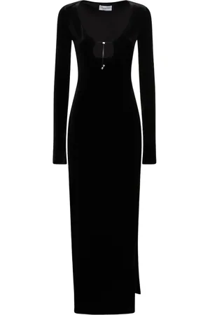 16Arlington Solaria Velvet Midi Dress