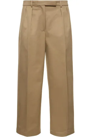 Thom Browne Cotton Tweed Straight Pants