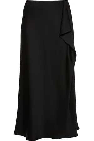 Simkhai Blane Satin Midi Skirt