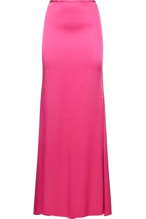 GIUSEPPE DI MORABITO Stretch Viscose Long Skirt