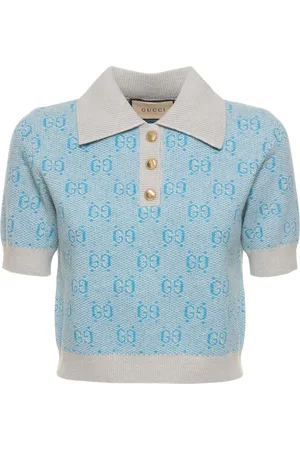 Gucci Gg Wool Jacquard Polo