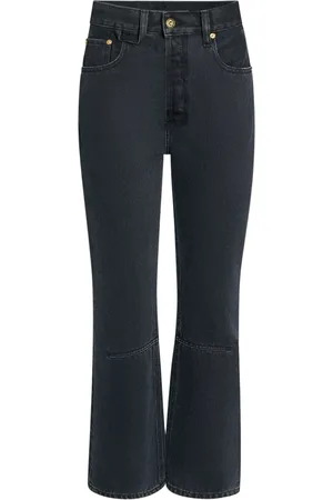 Jacquemus Le De-nîmes Court Flared Cropped Jeans