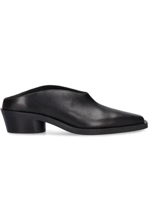 Proenza Schouler 40mm Bronco Leather Mules