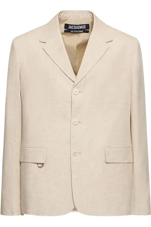 Jacquemus Le Veste Cabri Viscose & Linen Blazer