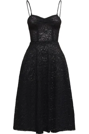 ERMANNO SCERVINO Flared Lace Midi Dress