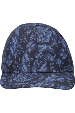 VERSACE Baroque Print Nylon Baseball Hat