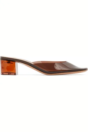 Gianvito Rossi 45mm Plexi Mules