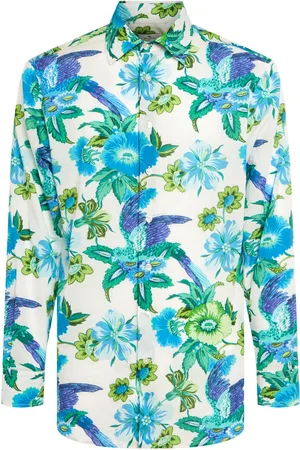 Etro Floral Cotton Long Sleeve Shirt