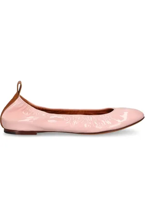Lanvin 5mm Patent Leather Ballerinas