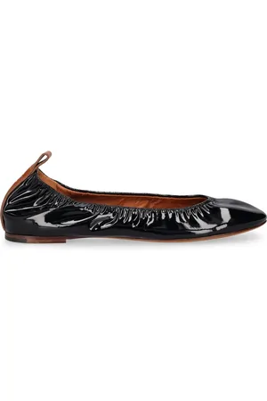 Lanvin 5mm Patent Leather Ballerinas