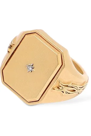 Maison Margiela Crystal Star Squared Ring