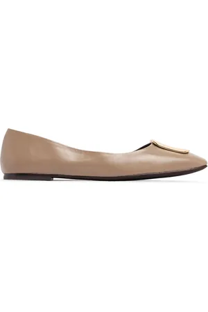 Tory Burch 10mm Georgia Leather Ballerina Flats
