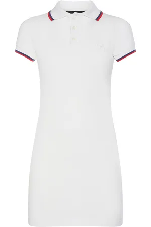 Dsquared2 Cotton Piquet Mini Polo Dress