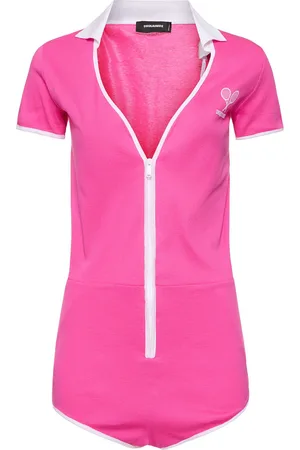 Dsquared2 Jersey Cotton Zip Bodysuit