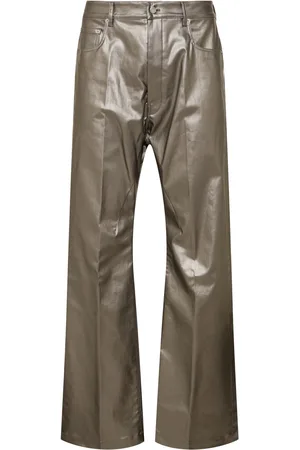 Rick Owens Geth Wide Leg Denim Jeans