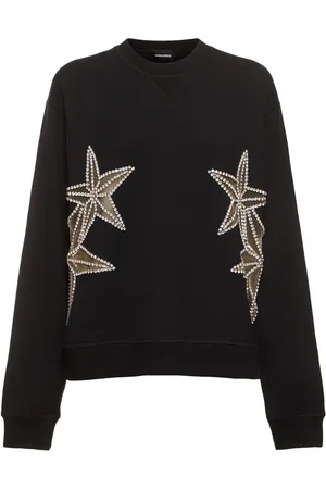 Dsquared2 Embellished Stars Crewneck Sweater