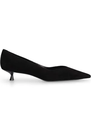 Stuart Weitzman 35mm Eva Suede Pumps