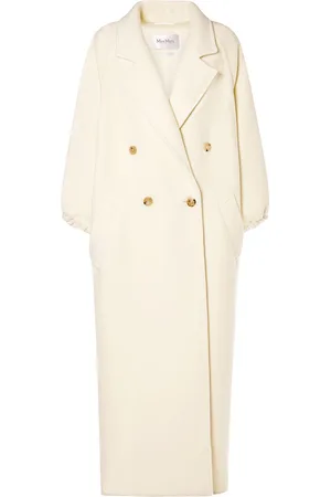 Max Mara Zaffo Cashmere Double Breasted Long Coat