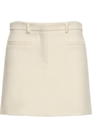 Altuzarra Zola Wool Blend Mini Skirt