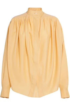 Etro Draped Cotton Long Sleeve Shirt