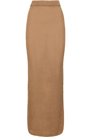AYA MUSE Atele Cotton Blend Long Skirt