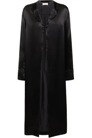 Loulou Studio Oyat Silk Blend Long Shirt