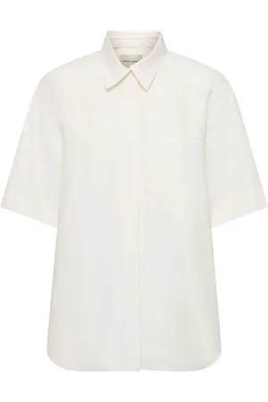Loulou Studio Moheli Viscose & Linen Shirt