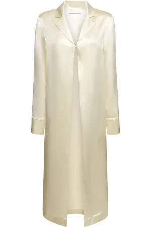 Loulou Studio Oyat Silk Blend Long Shirt